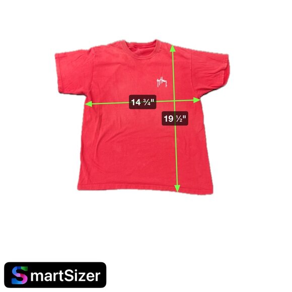 Guy Harvey Red Short Sleeve T-Shirt With Fish Graphic Size M - Picture 8 of 8